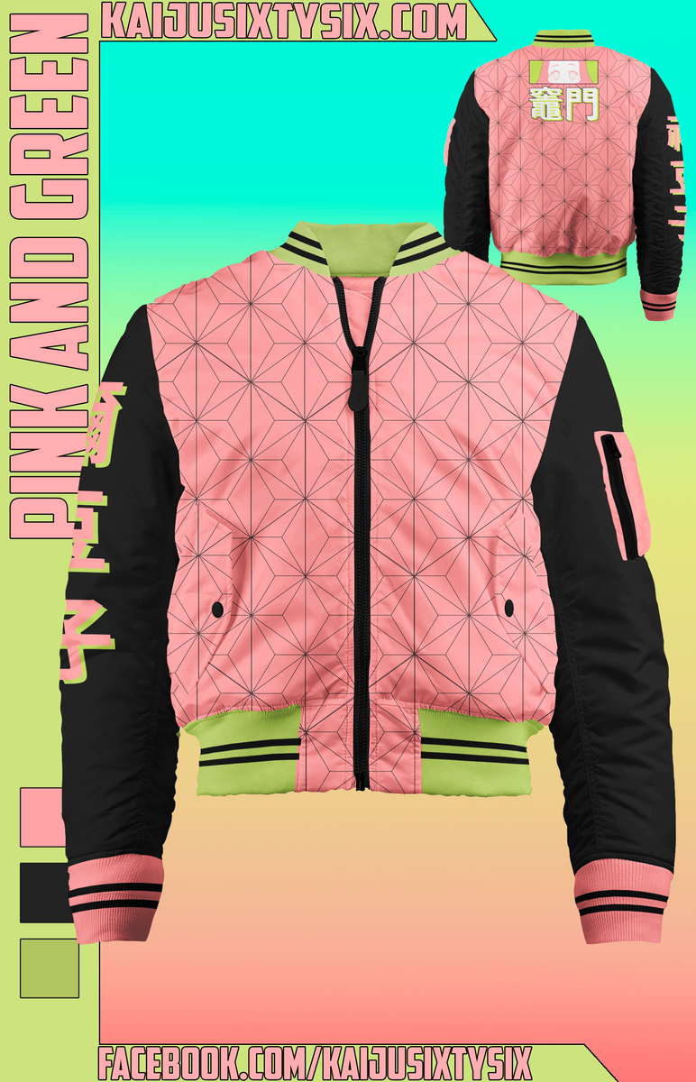 Nezuko Bomber Jacket! [Limited] – KaijuSixtySix