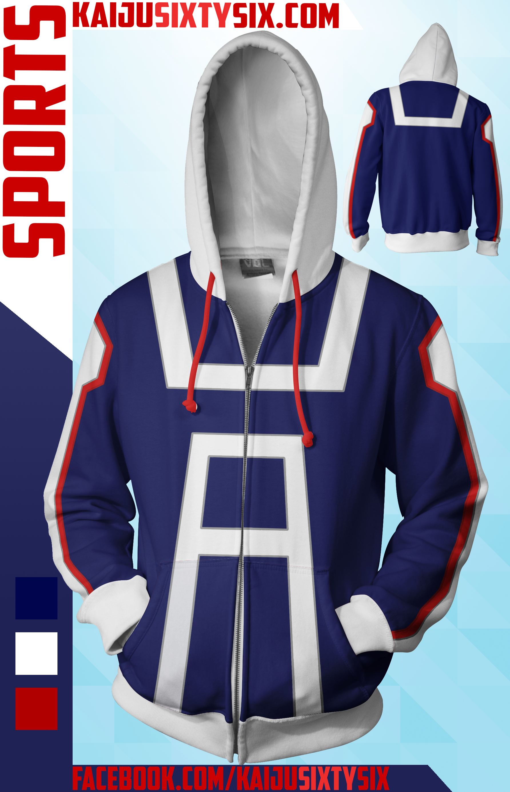 UA Sports Hoodie! [Limited] – KaijuSixtySix